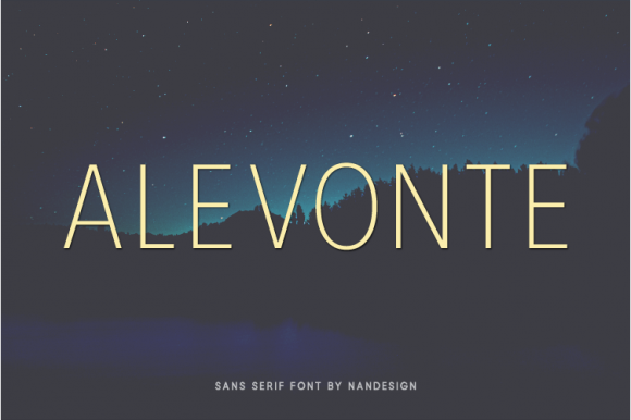 Alevonte: A Font for Polished Branding