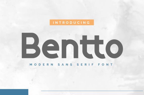 Bentto: A Simple Font for Big Brand Impact
