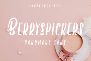 Berryspickers Font: A Handwritten Typeface for Modern Marketers