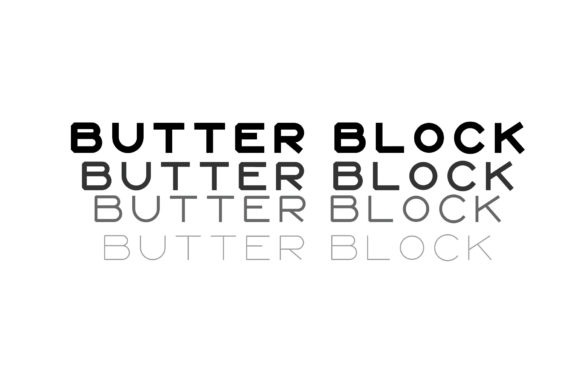 Butter Block Font: Modern Typography for Web Design