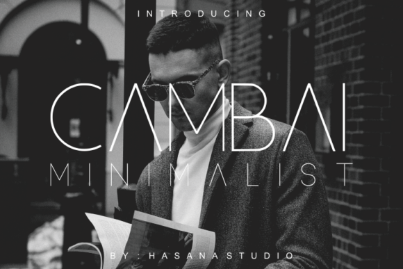 Cambai Minimalist: A Font for Business Clarity