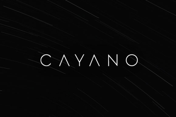 Cayano: A Font for Creative Makers