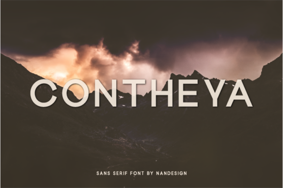 Contheya: A Versatile Sans Serif Font