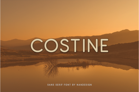 Costine: A Modern Typeface for Digital Marketing