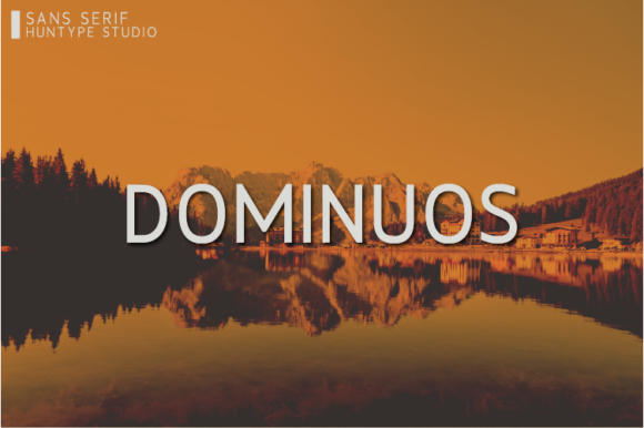 Dominuos: A Modern Typeface for Elegant Design