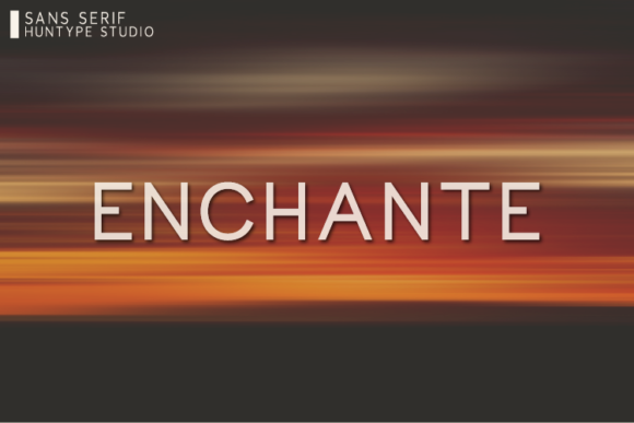 Enchante: A Simple Sans Serif