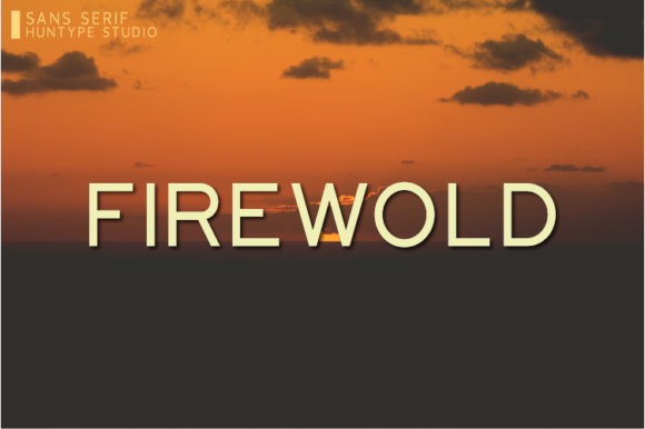 Firewold Font for Creative Projects