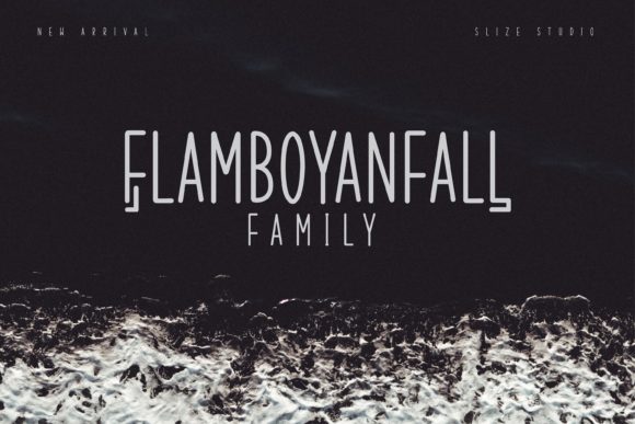 Flamboyanfall: A Stylish Sans Serif for Designers