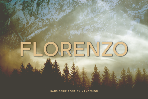 Florenzo: A Cool Sans Serif Font