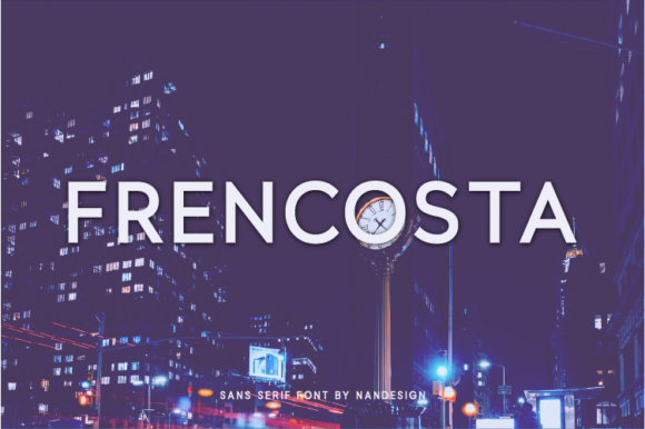 Frencosta: A Font for Polished Branding
