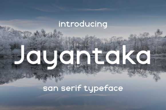 Jayantaka: A Modern Sans Serif for Web Design