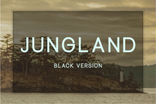 Jungland Black: A Professional Font for Small Business Branding