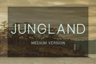 Jungland Medium: A Versatile Typeface for Editorial Design