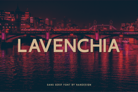 Lavenchia: A Modern Typeface for Digital Marketing