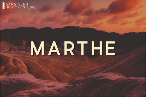 Marthe: A Font for Polished Branding