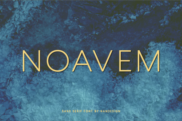 Noavem: A Font for Every Craft