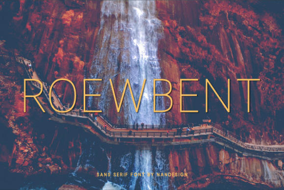 Roewbent: A Font for Every Creative Project