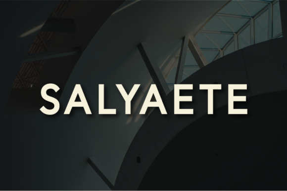 Salyaete: A Handwritten Font for Real-World Craft Projects