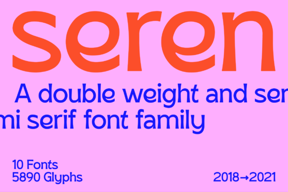 SK Seren: A Font for Business Brilliance