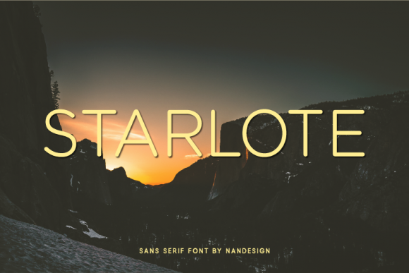 Starlote: A Font for Professional Branding