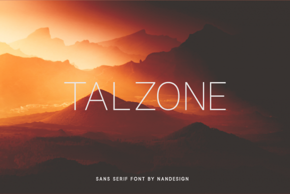 Talzone: A Font for Business Brilliance