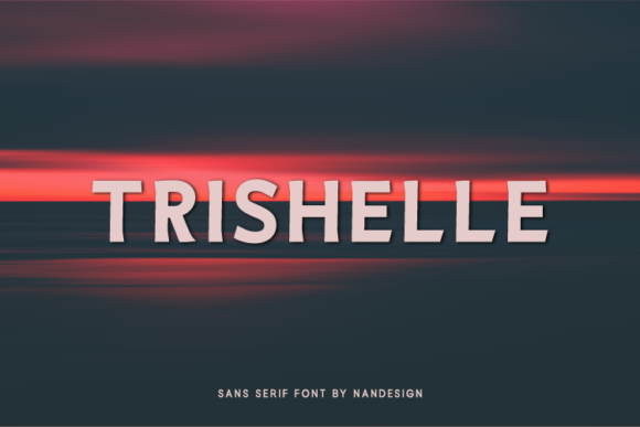 Trishelle: A Simple Sans Serif Font