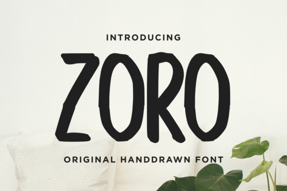 Zoro: A Sharp Sans Serif for Web Design